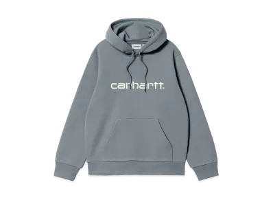 Carhartt WIP Hooded Carhartt Sweat "Dove Grey/Wax"