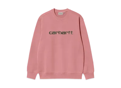 Carhartt WIP Carhartt Sweat "Dusty Rose/Sycamore Tree"