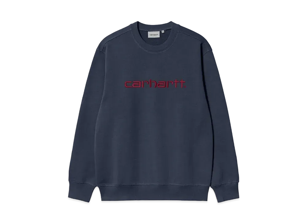 Carhartt WIP Carhartt Sweat "Air Force Blue/Malbec"