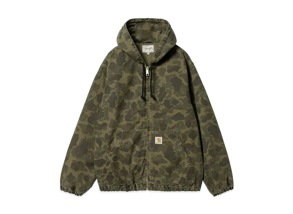 Carhartt WIP Duck Active Jacket "Camo Duck Green/Office Green"