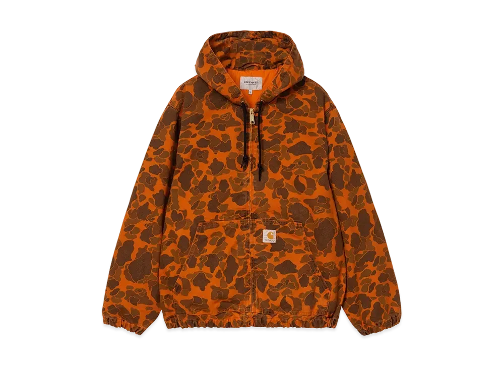 Carhartt WIP Duck Active Jacket "Camo Duck Green/Turmeric"