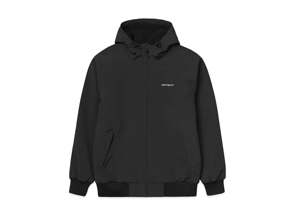 Carhartt WIP Hooded Sail Jacket "Black/White"