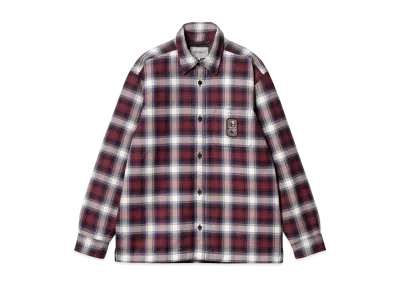 Carhartt WIP Monahan Shirt Jac "Monahan Check Malbec"
