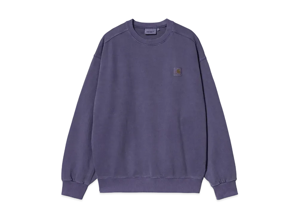 Carhartt WIP Vista Sweat "Aura(Garment Dyed)"