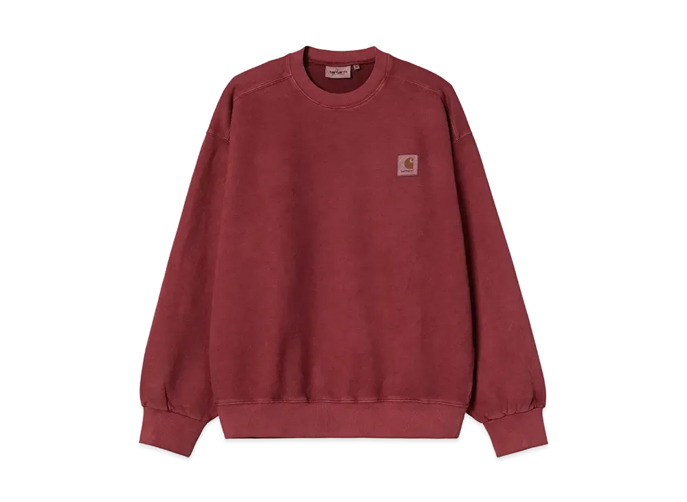 Carhartt WIP Vista Sweat "Scarlet(Garment Dyed)"