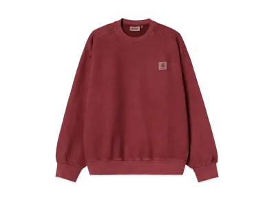 Carhartt WIP Vista Sweat "Scarlet(Garment Dyed)"