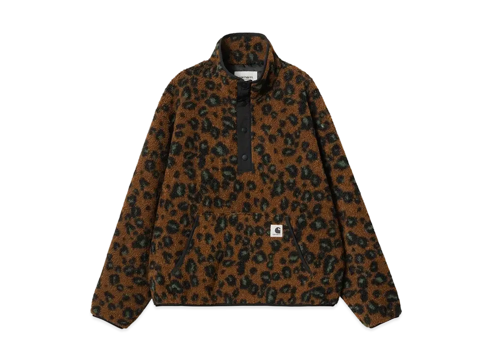 Carhartt WIP W' Elliot High Neck Liner "Camo Leo Jacquard Tamarind/Black"