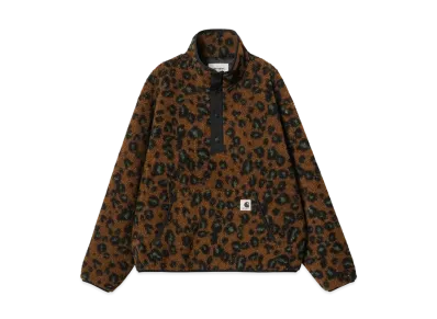 Carhartt WIP W' Elliot High Neck Liner "Camo Leo Jacquard Tamarind/Black"
