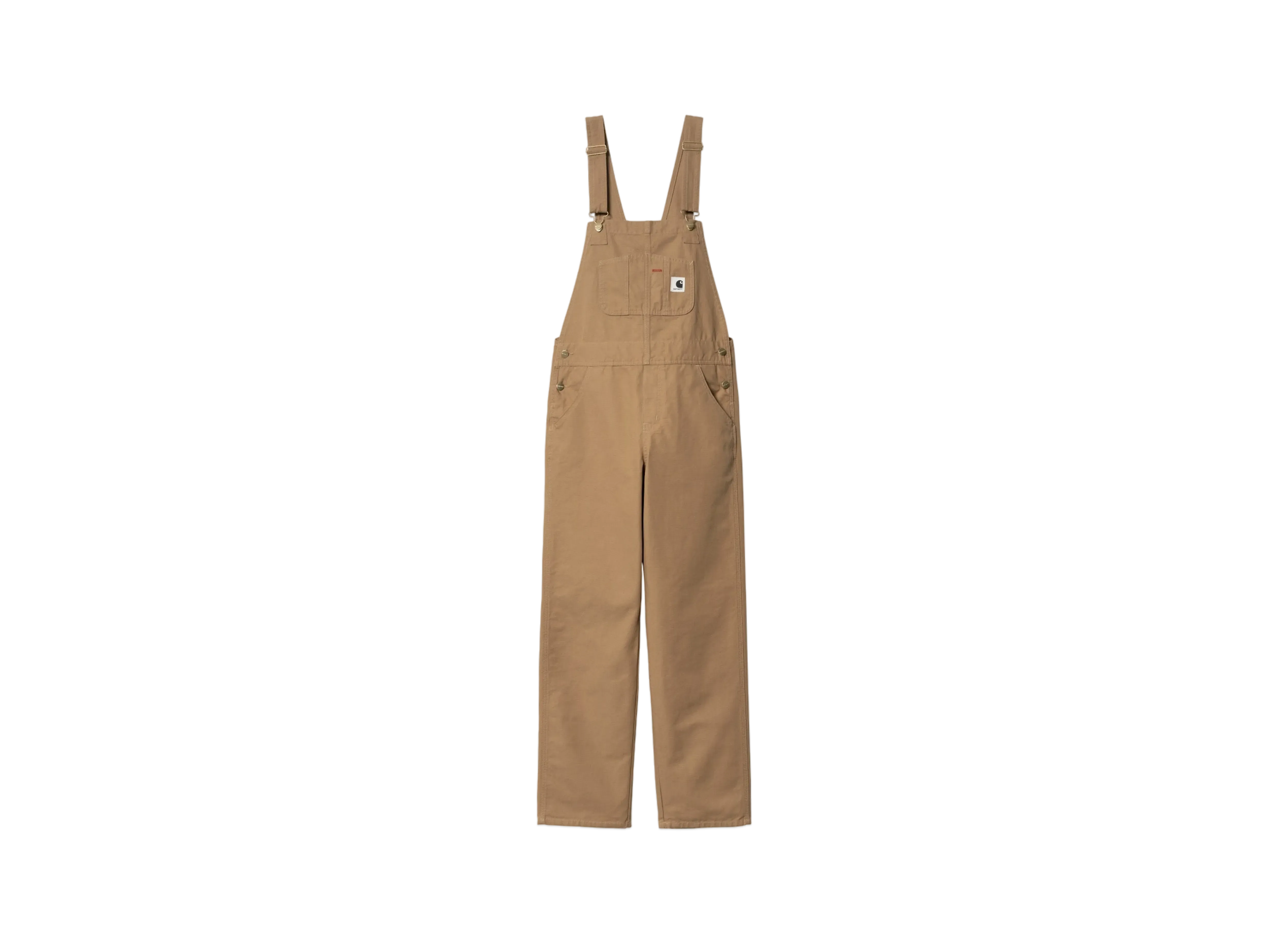 Carhartt WIP W' Bib Overall Straight "Peanut(Rinsed)"