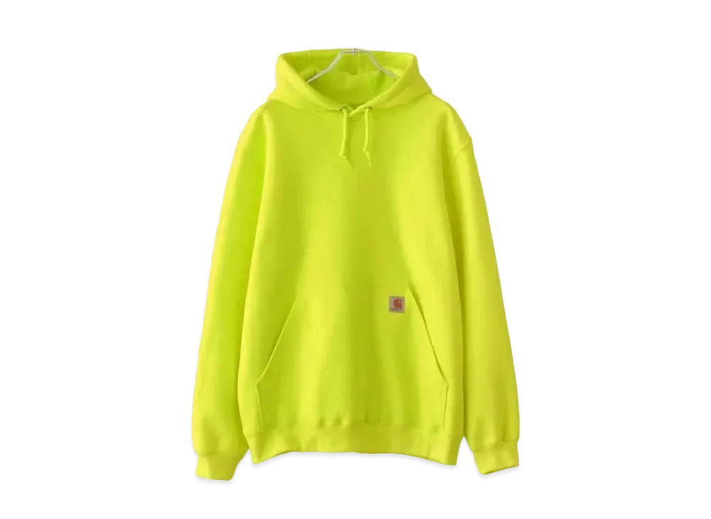 Carhartt Hooded Sweatshirt Oversized Pullover Hoodie "Lime"