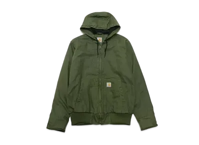 Carhartt WIP Quilting Lined Duck Active Jacket Quilting Liner Duck Hood Jacket "Moss Green"