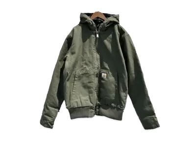 Carhartt Washed Duck Insulated Active Jacket "Moss Green"