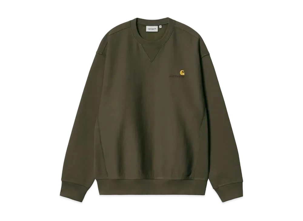 Carhartt Wip American Scriptsweatshirt "Dark Olive"