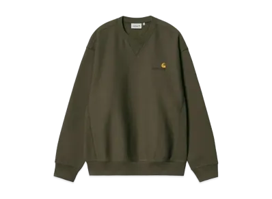 Carhartt Wip American Scriptsweatshirt "Dark Olive"