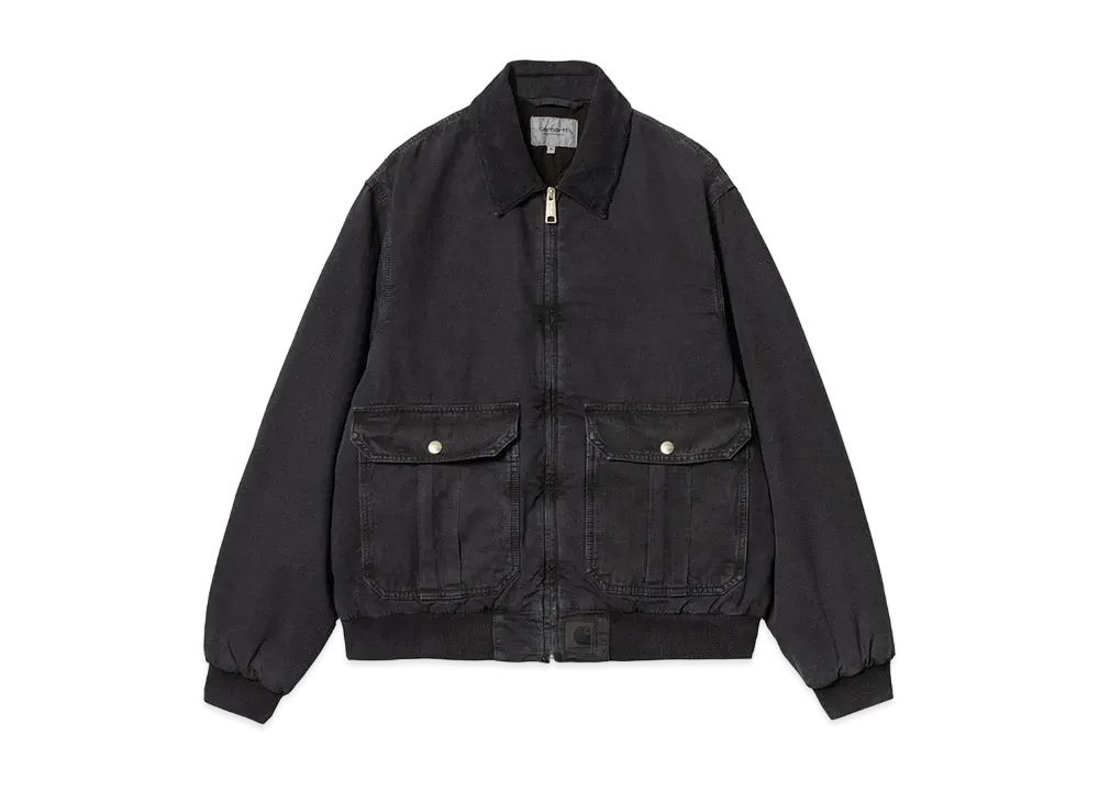 Carhartt Wip Stanton Jacket "Black/Black(Stone Dyed)"