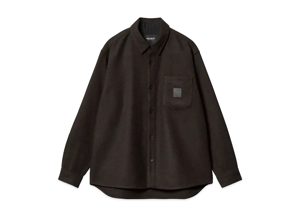 Carhartt Wip L/S Truman Shirt "Chocolate/Black"
