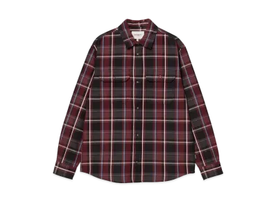 Carhartt Wip L/S Hobart Shirt "Hobart Check,Black"