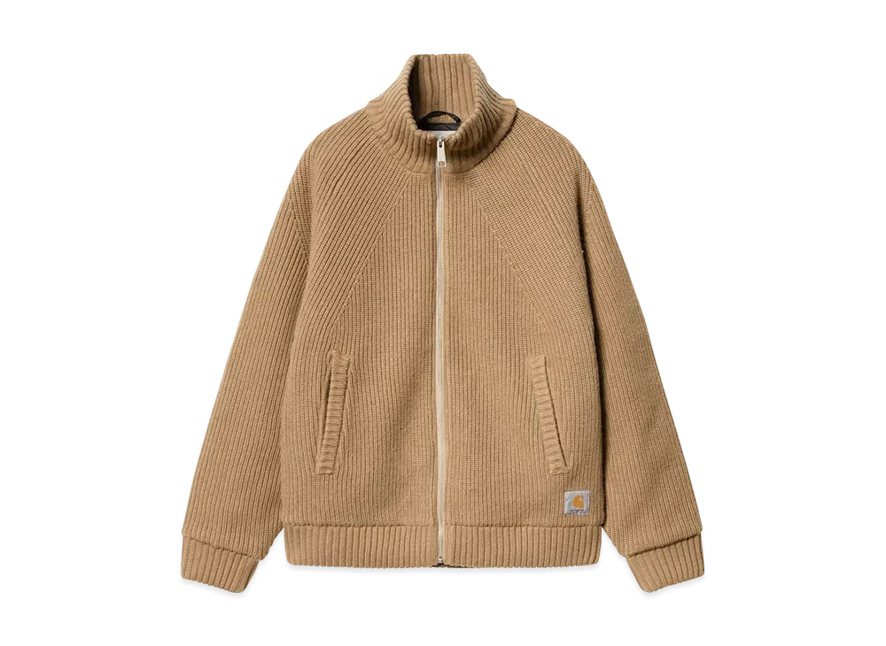 Carhartt Wip Banley Sweater Jacket "Peanut"