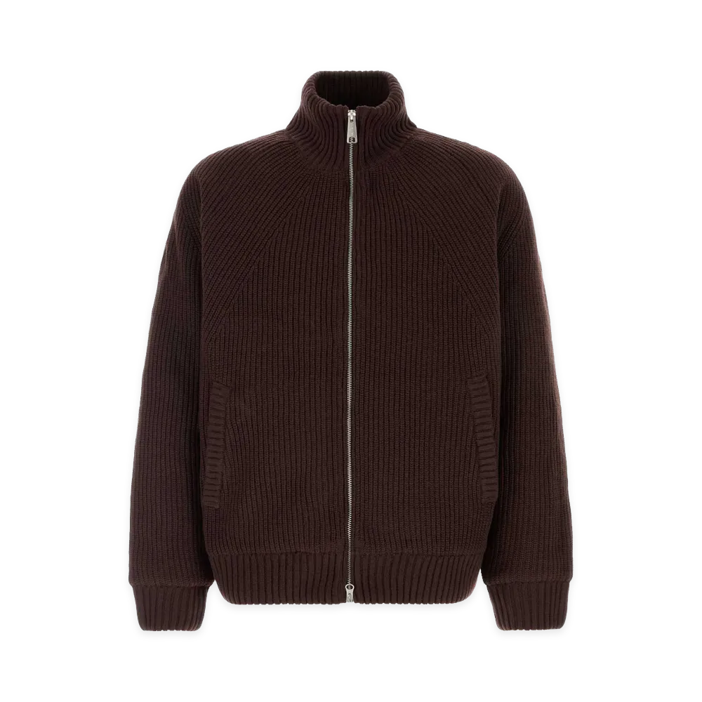 Carhartt WIP Knit Banley Sweater Jacket "Brown"
