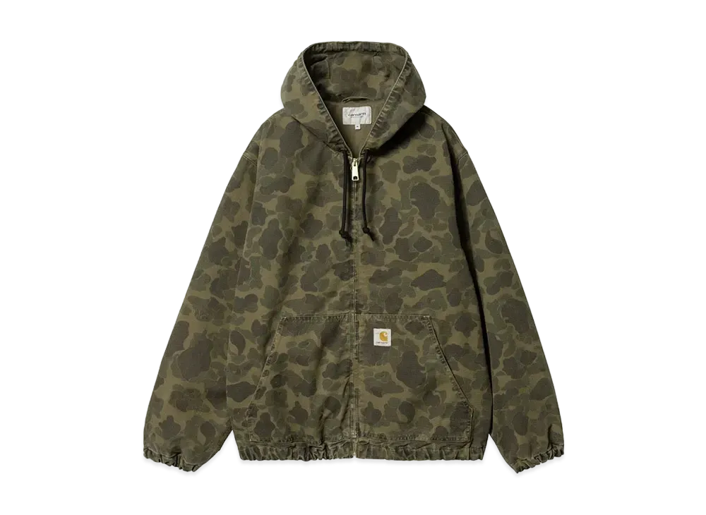 Carhartt Wip Duck Active Jacket "Camo Duck,Green/Office Green"