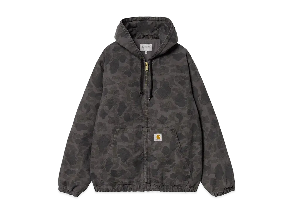 Carhartt Wip Duck Active Jacket "Camo Duck,Green/Graphite"