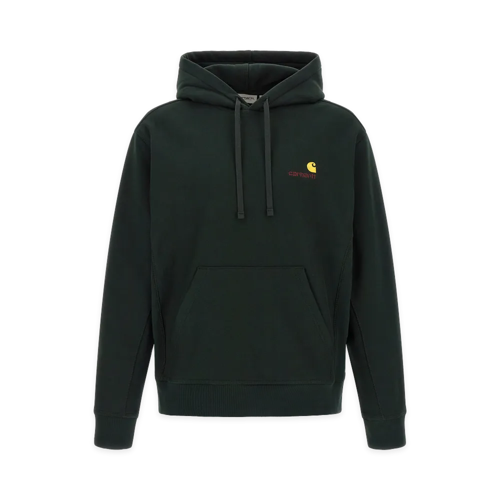 Carhartt WIP American Script Hoodie "Green"
