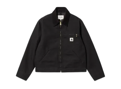 Carhartt Wip W' Og Detroit Jacket "Black/Black(Rinsed)"