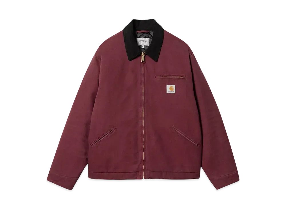 Carhartt Wip Og Detroit Jacket "Malbec/Black"