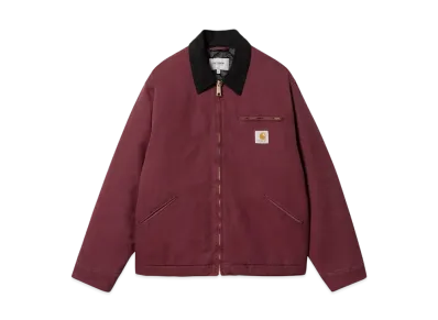 Carhartt Wip Og Detroit Jacket "Malbec/Black"