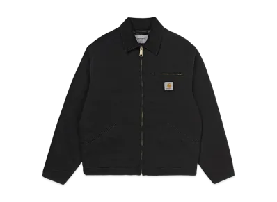 Carhartt Wip Og Detroit Jacket "Black/Black(Aged Canvas)"