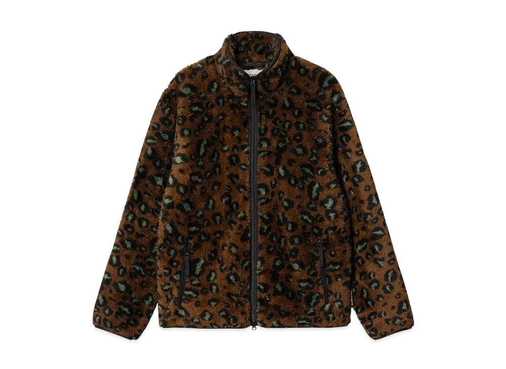 Carhartt Wip Jebson Sweat Jacket "Camo Leo Tamarind/Black"