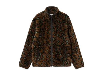 Carhartt Wip Jebson Sweat Jacket "Camo Leo Tamarind/Black"