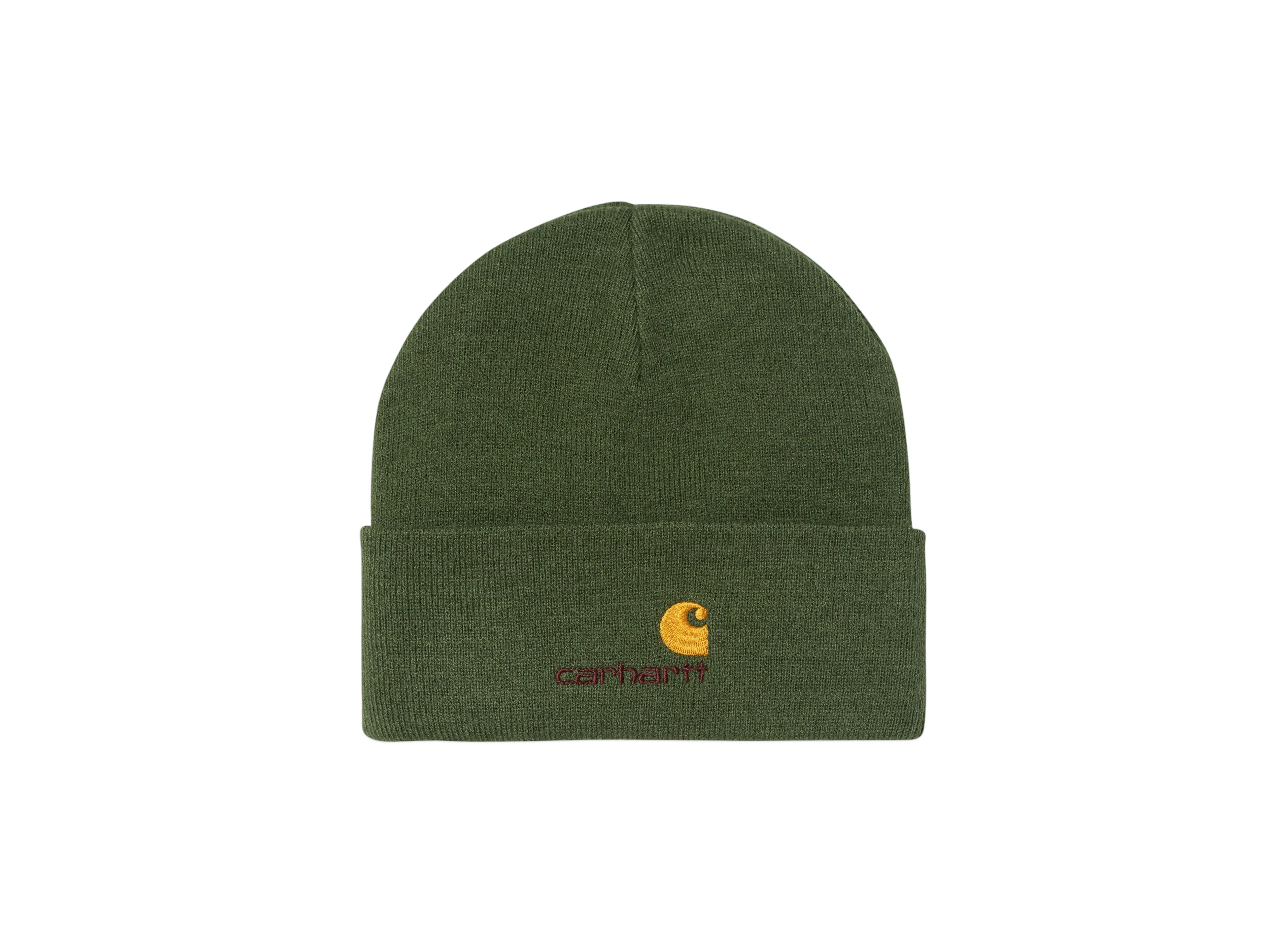 Carhartt WIP American Script Beanie "Tarragon"