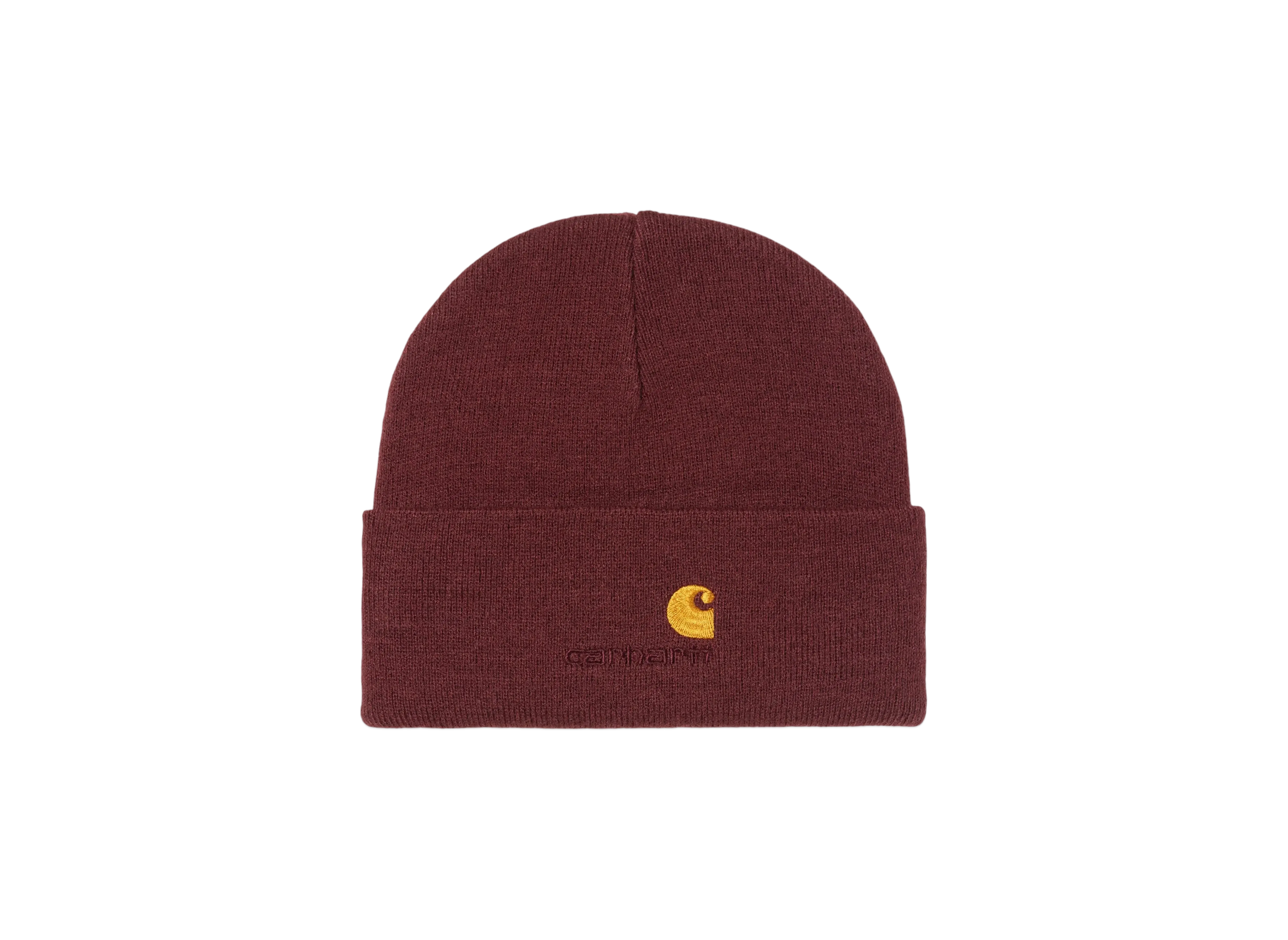 Carhartt WIP American Script Beanie "Malbec"