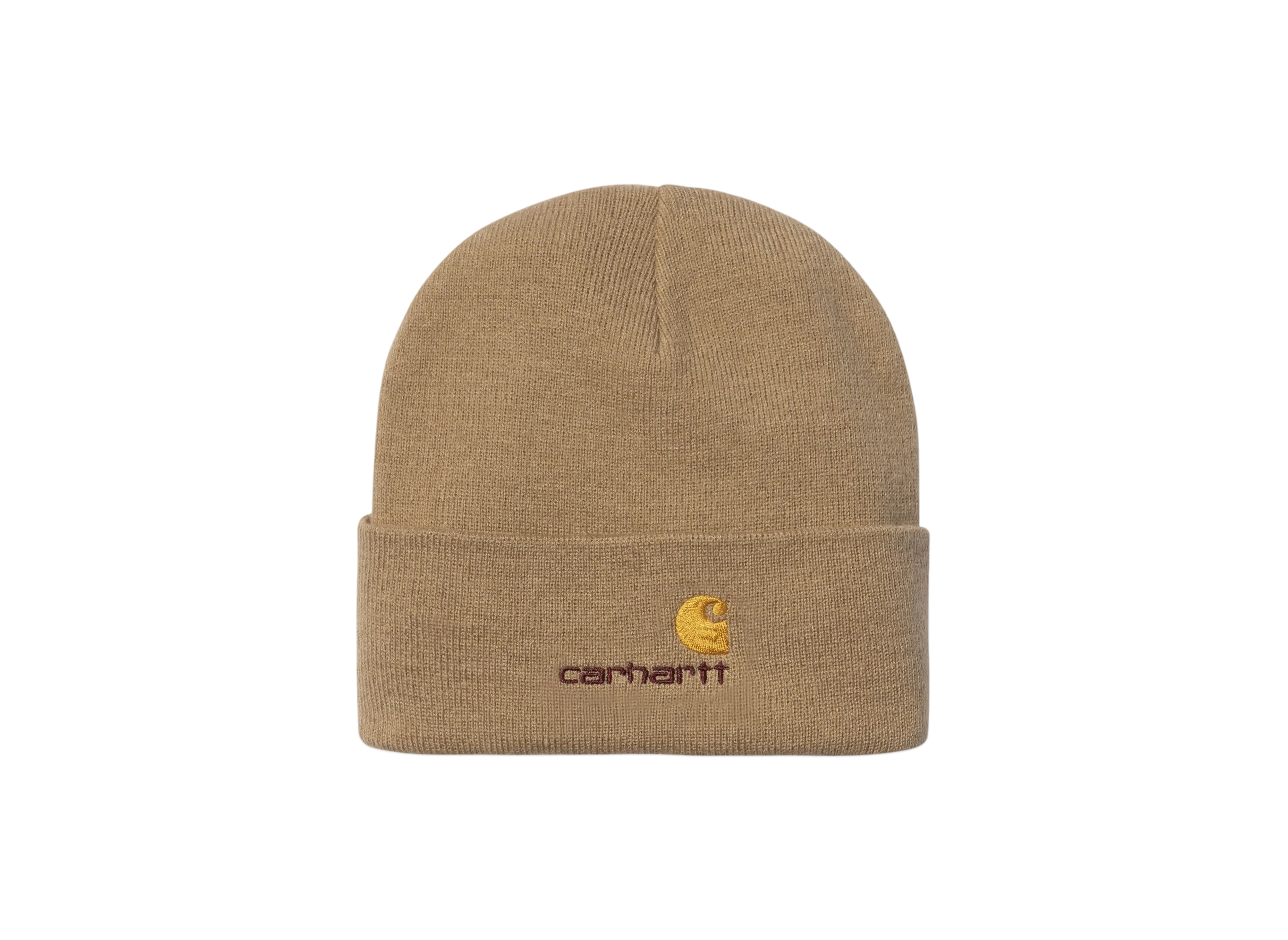 Carhartt WIP American Script Beanie "Peanut"