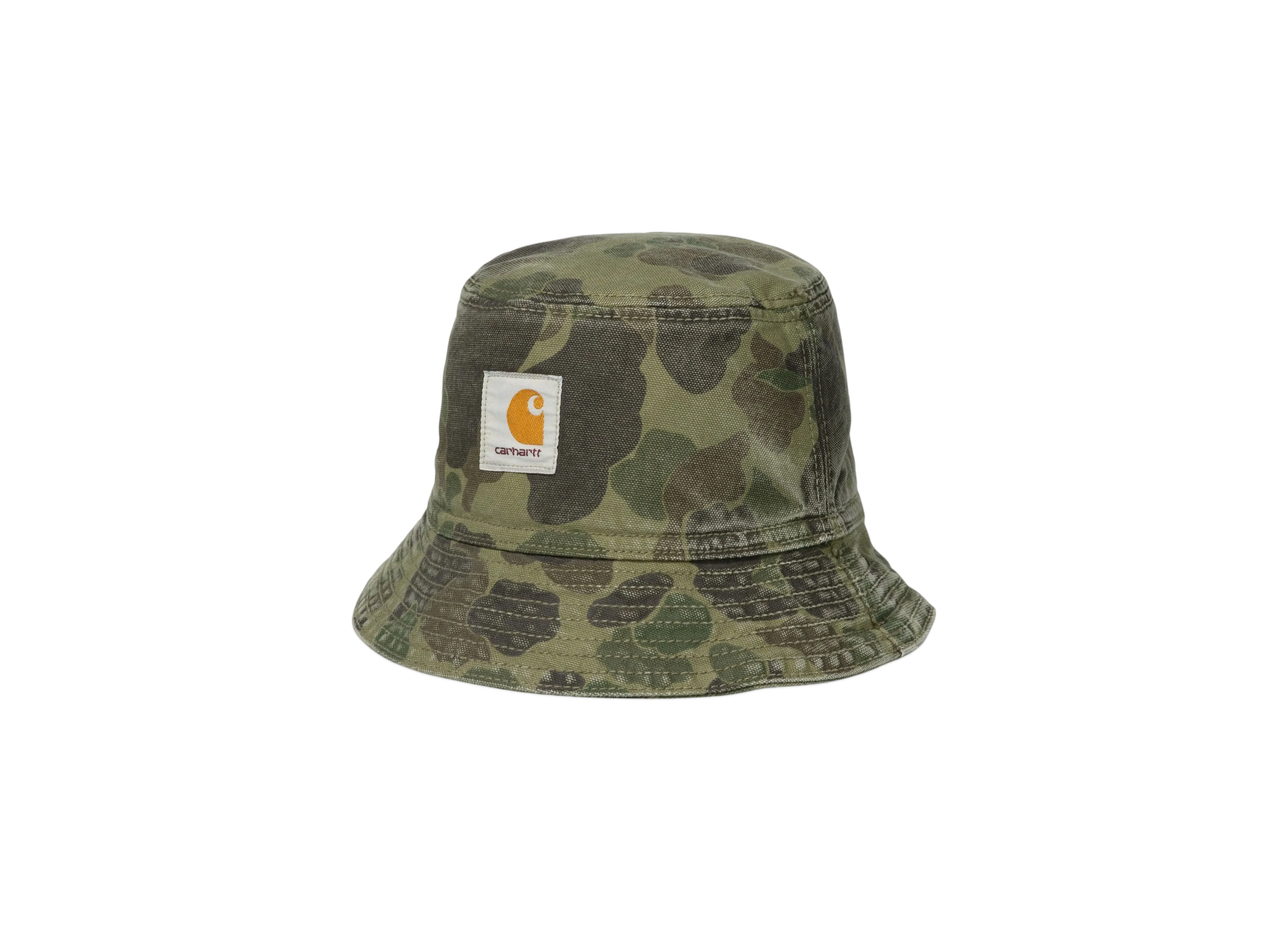 Carhartt WIP Duck Bucket Hat "Camo Duck/Green/Office Green"