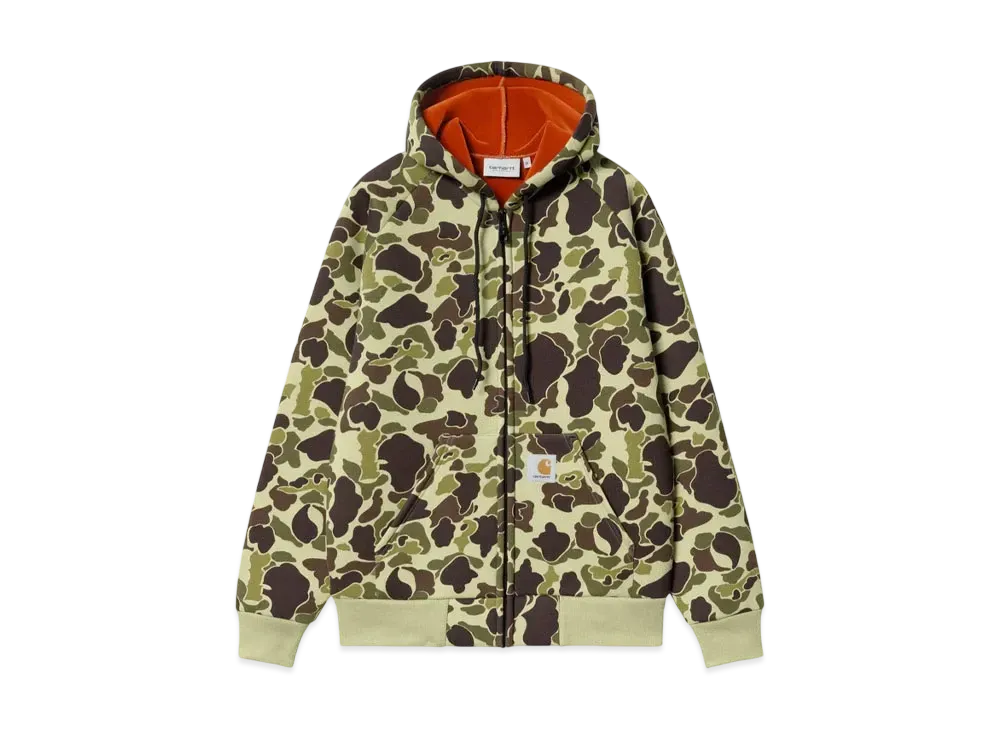 Carhartt WIP Car-Lux Hooded Jacket "Camo Duck Green / Turmeric"