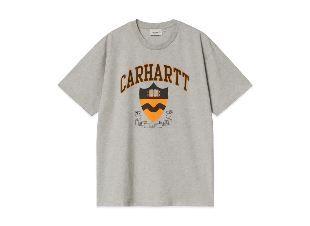 Carhartt WIP S/S Lazy Duck Academy T-Shirt "Grey Heather"