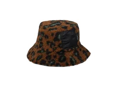 Carhartt WIP Orla Bucket Hat "Camo Leo Jacquard Tamarind / Black"