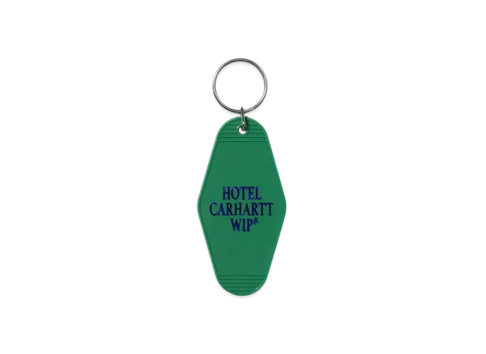 Carhartt WIP Hotel Keys Keychain "Aspen Green / Aura"