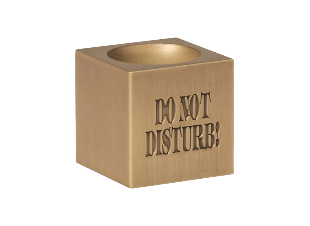 Carhartt WIP Do Not Disturb Incense Holder "Gold"