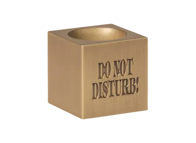 Carhartt WIP Do Not Disturb Incense Holder "Gold"