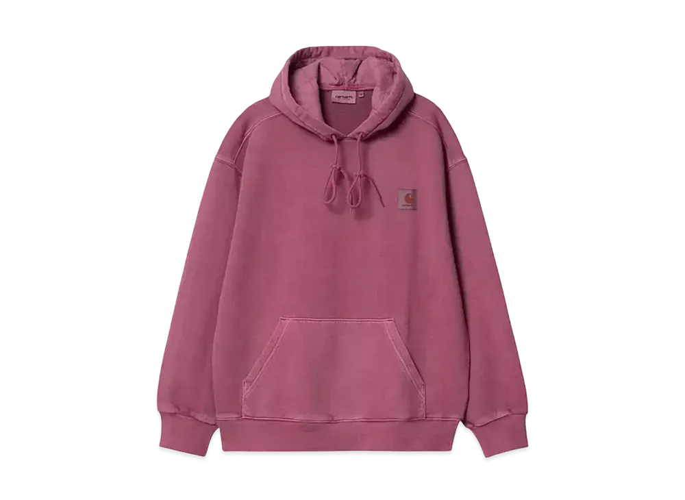 Carhartt WIP Nelson Kapuzen Pullover Garment Dyed "Pink"