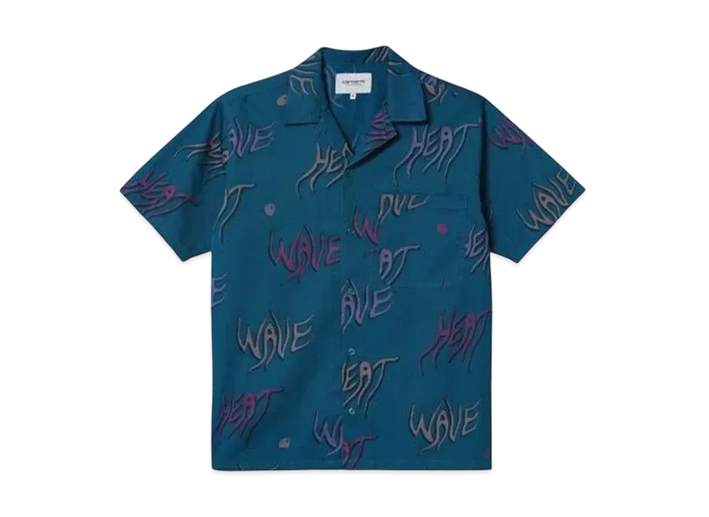 Carhartt WIP S/S Heat Wave Shirt "Blue"