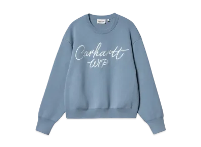 Carhartt WIP W' Signature Sweater "Dusty Ice/Wax"