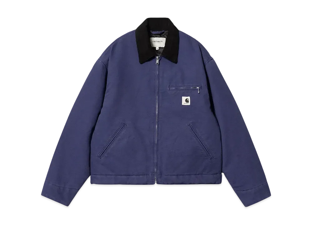 Carhartt WIP W' Og Detroit Jacket "Aura/Black(Rinsed)"