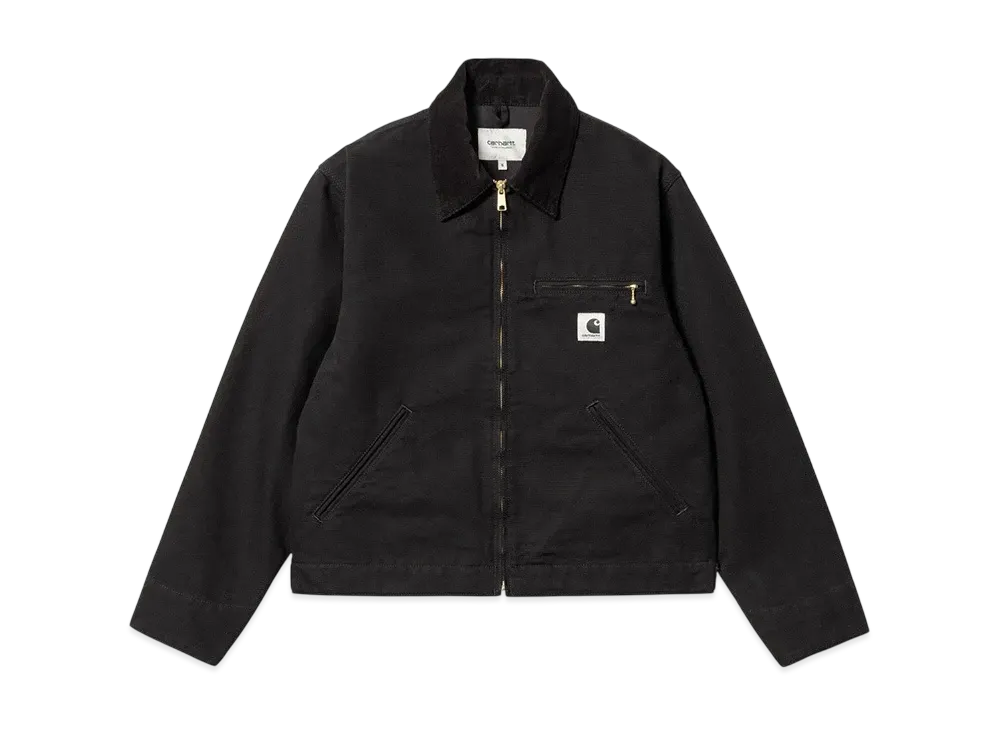 Carhartt WIP W' Og Detroit Jacket "Black/Black(Rinsed)"