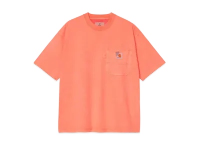 Carhartt WIP x INVINCIBLE with Shinsuke Nakada S/S Pigment Dyed T-Shirt "Shrimp Pigment"