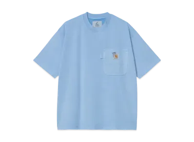 Carhartt WIP x INVINCIBLE with Shinsuke Nakada S/S Pigment Dyed T-Shirt "Piscine Pigment"