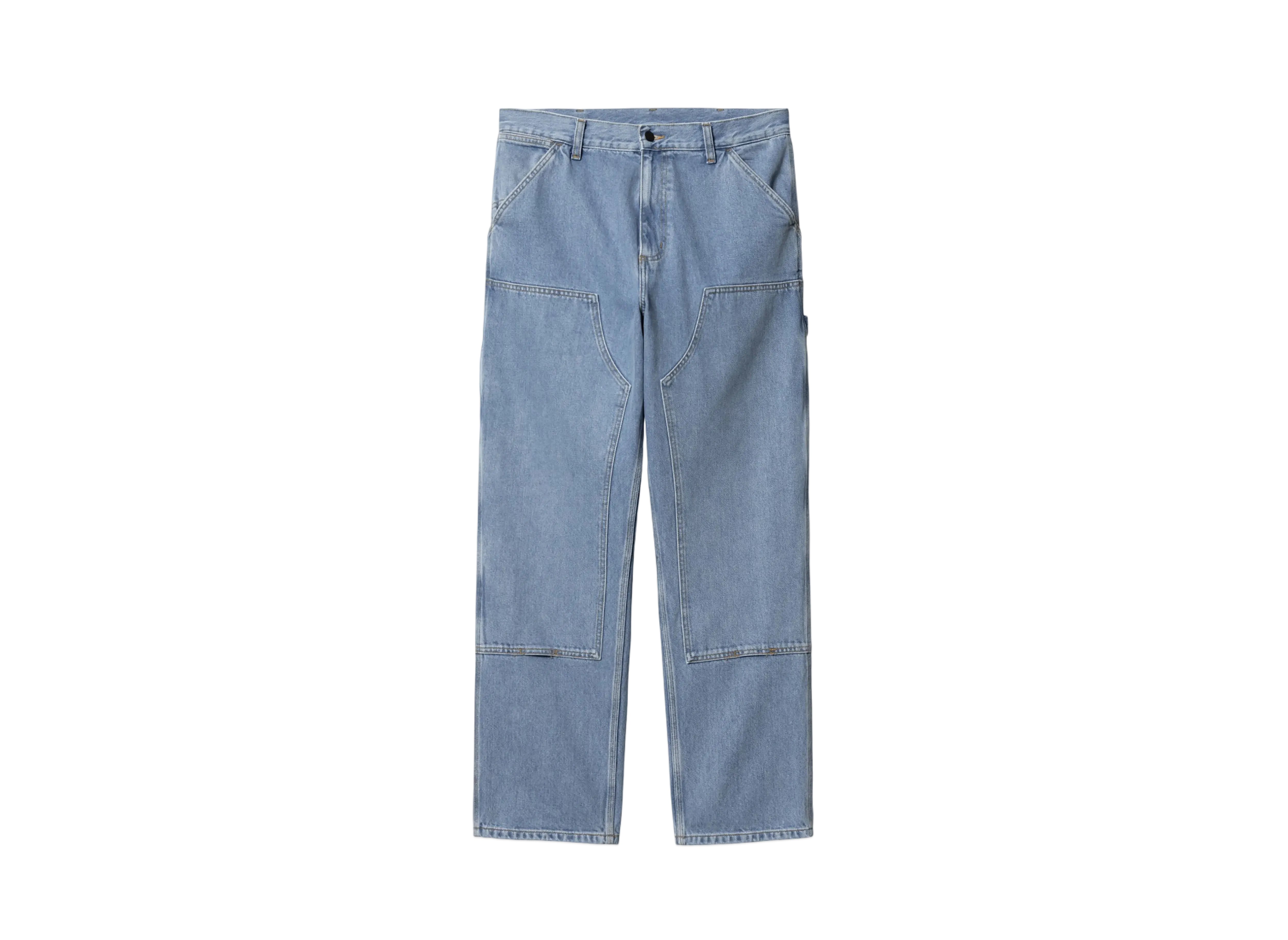 Carhartt WIP Double Knee Pant "Blue(Stone Bleached)"